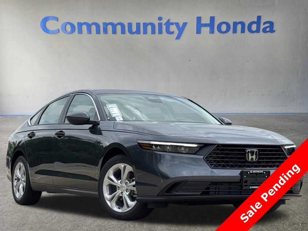 2026 Honda Accord LX Gray at Classic Honda Galveston