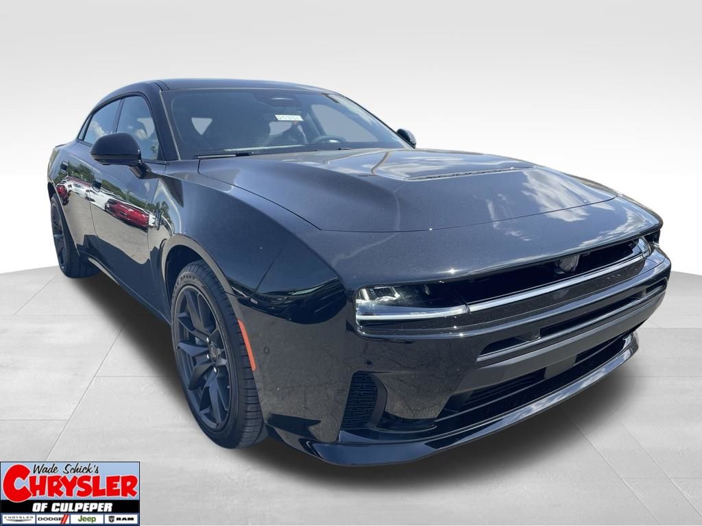 Diamond Black Crystal Pearlcoat 2026 Dodge Charger Sedan All-Wheel Drive 8-Speed Automatic