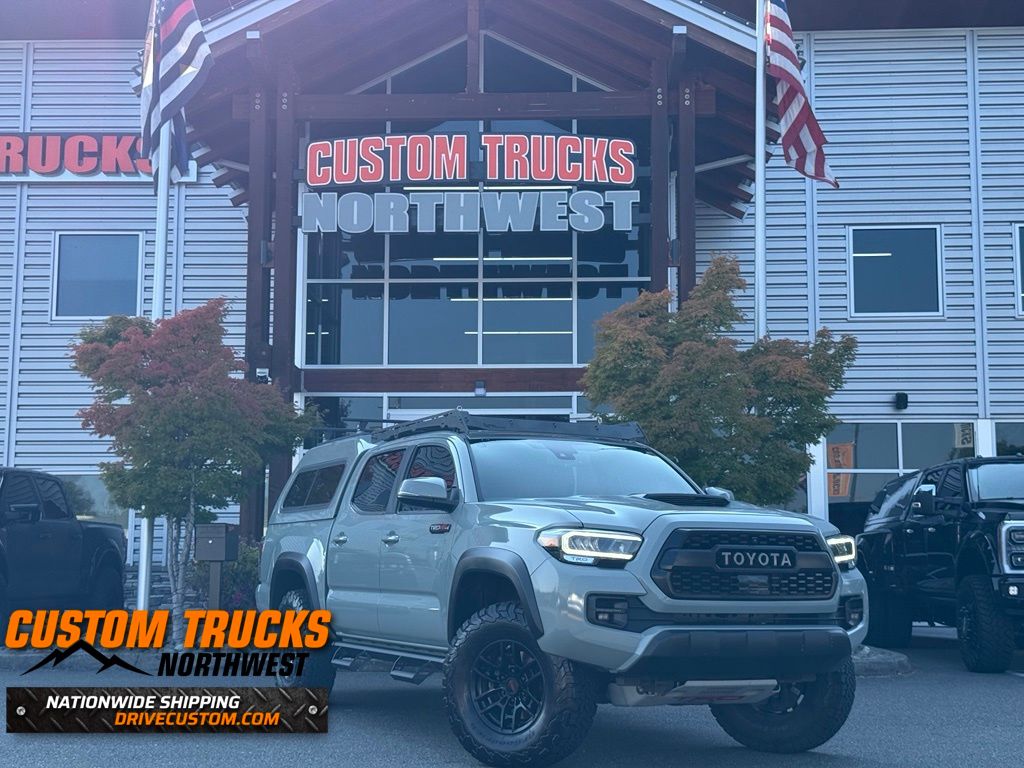 Lunar Rock 2021 Toyota Tacoma Pickup Truck Four-Wheel Drive 6-Speed Automatic