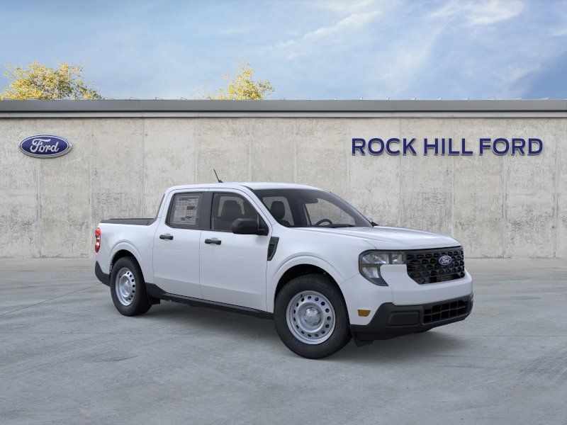 Space White Metallic 2026 Ford Maverick XL SuperCrew FWD Pickup Truck Front-Wheel Drive Continuously Variable Transmission