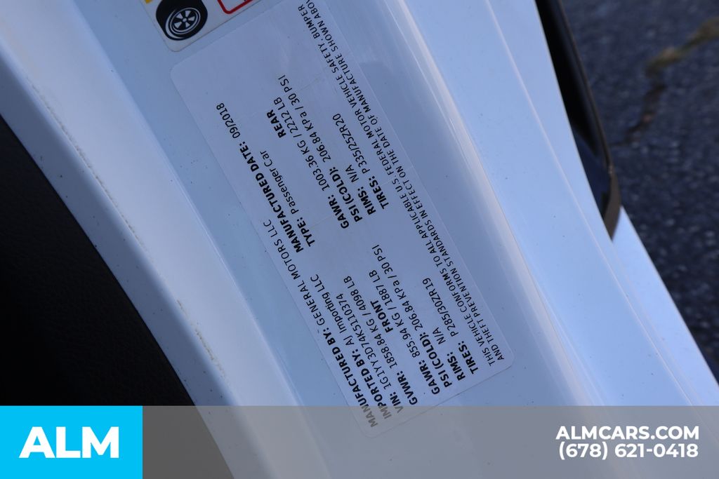 Used 2019 White Chevrolet Grand Sport image 37