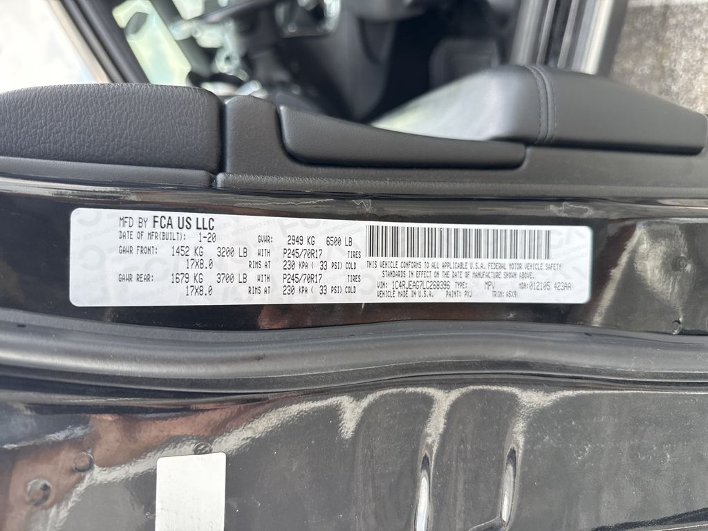 2020 Jeep Grand Cherokee Laredo E Black at Victoria Chrysler Dodge Jeep Ram