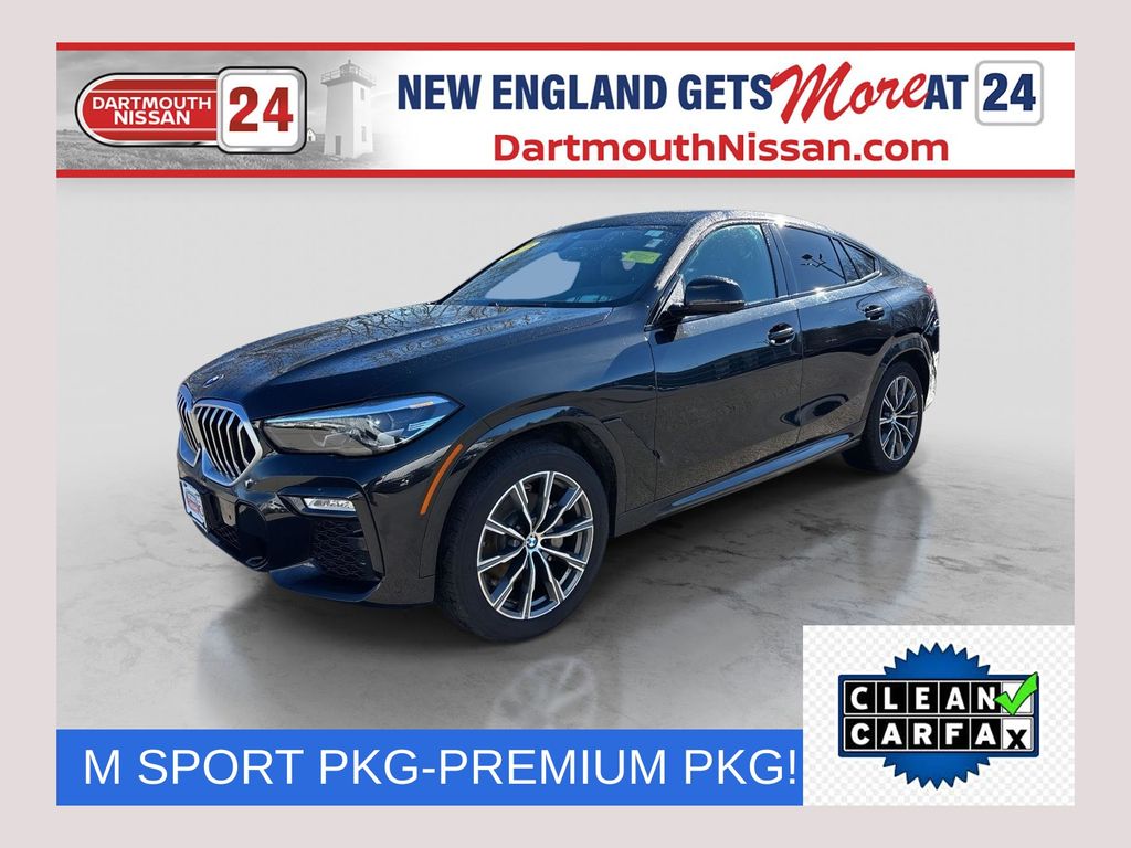 Black Sapphire Metallic 2021 BMW X6 xDrive40i AWD SUV / Crossover All-Wheel Drive 8-Speed Automatic