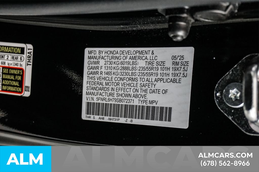 Used 2025 Black Honda Sport-L image 58
