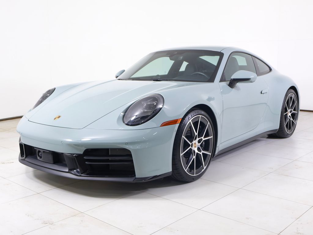 Shade Green Metallic 2025 Porsche 911 Coupe Rear-Wheel Drive 8-Speed Automatic