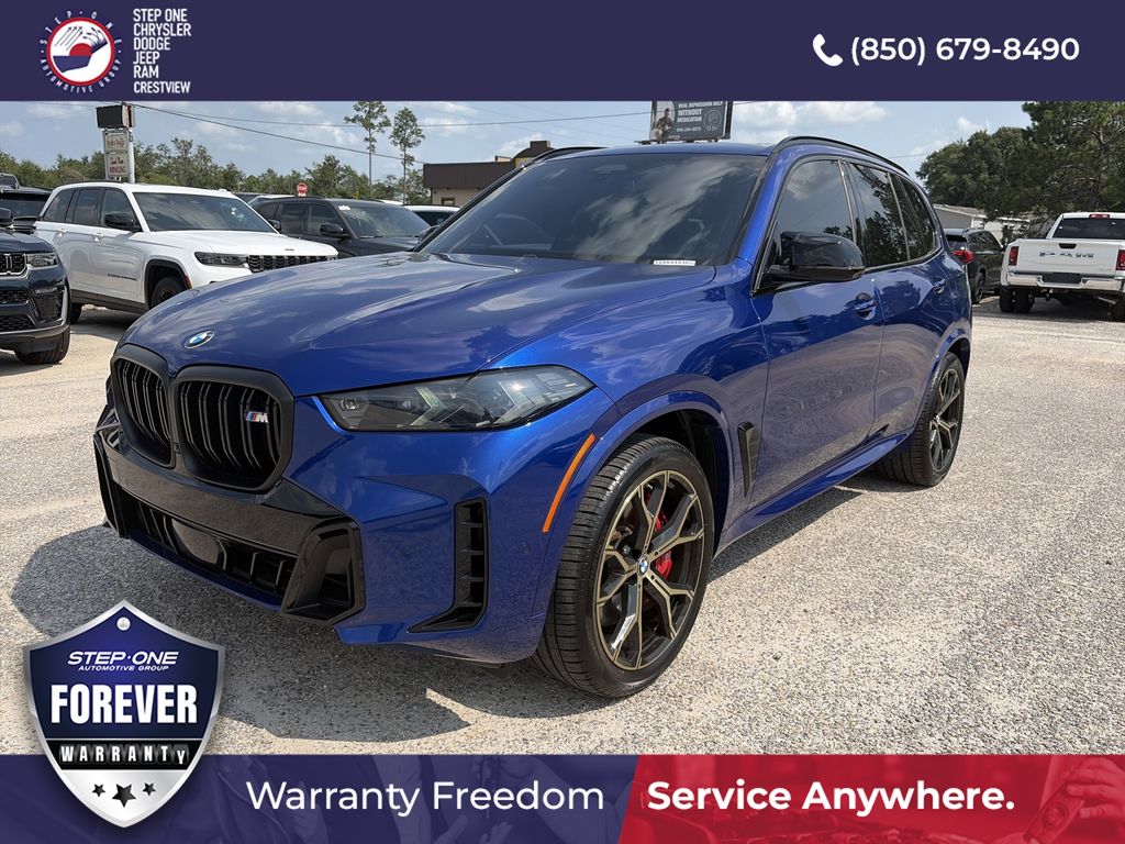 Marina Bay Blue Metallic 2025 BMW X5 SUV / Crossover All-Wheel Drive 8-Speed Automatic