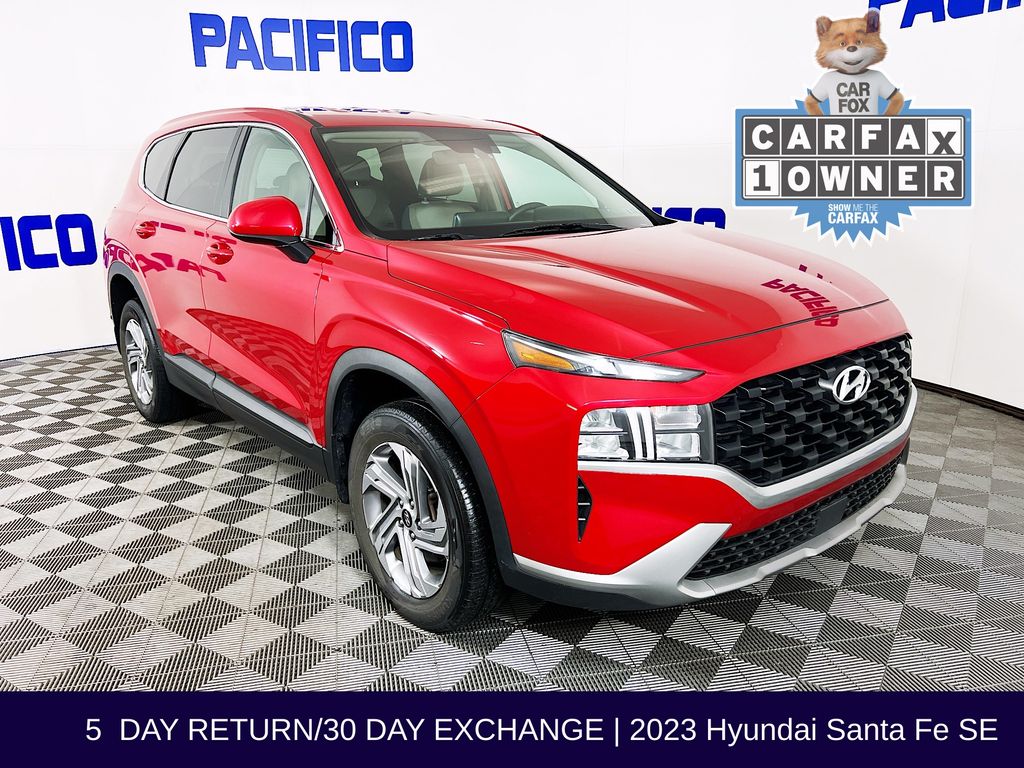 Calypso Red 2023 Hyundai Santa Fe SE AWD SUV / Crossover All-Wheel Drive 8-Speed Automatic