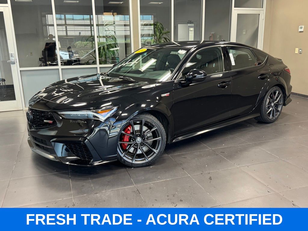 Majestic Black Pearl 2024 Acura Integra Type S FWD Sedan Front-Wheel Drive 6-Speed Manual