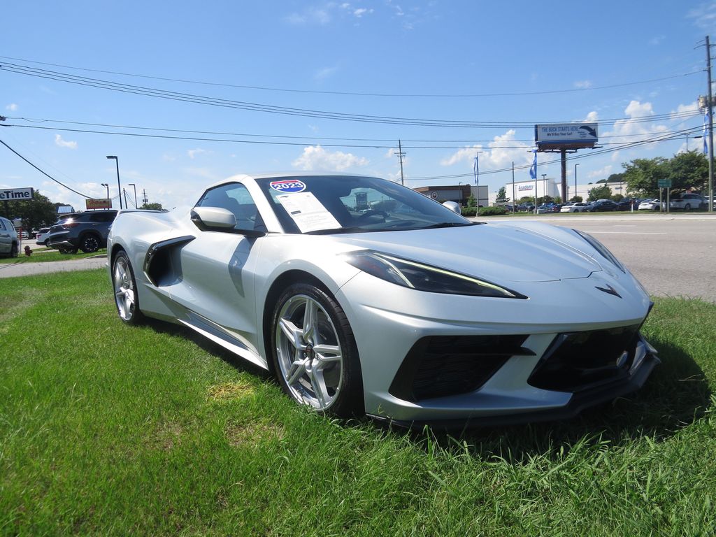 Silver Flare Metallic 2023 Chevrolet Corvette Convertible Rear-Wheel Drive 8-Speed Dual Clutch