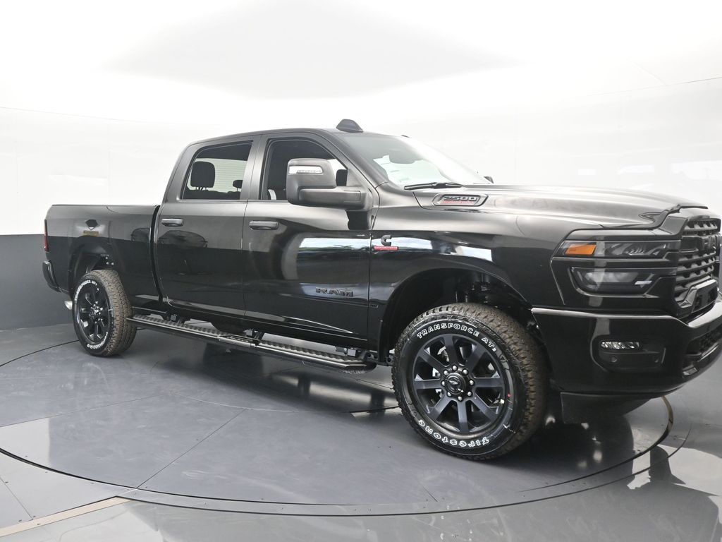 New 2026 Diamond Black Crystal Pearlcoat Ram Big Horn image 8