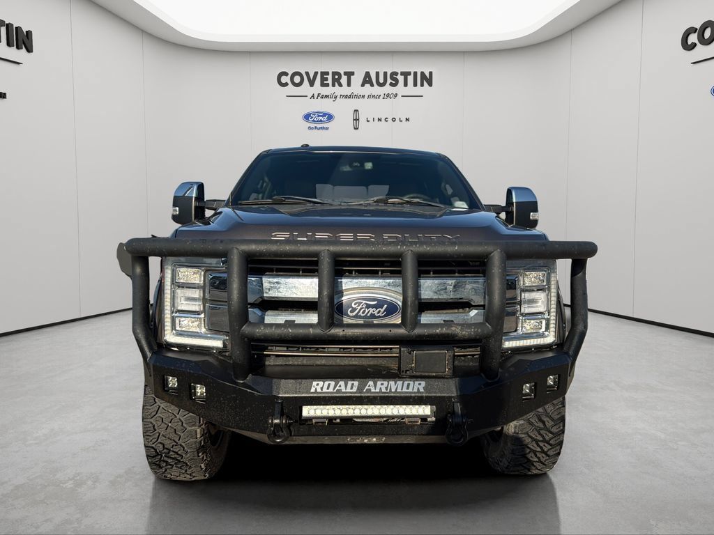 Stone Gray Metallic 2018 Ford F-250 Super Duty Pickup Truck Four-Wheel Drive 6-Speed Automatic