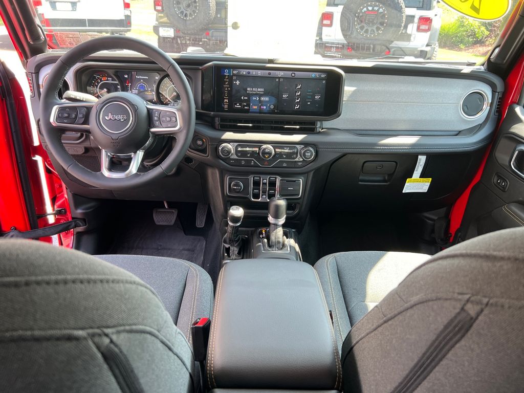 2025 Jeep Wrangler Sahara Red at South Hills CDJR