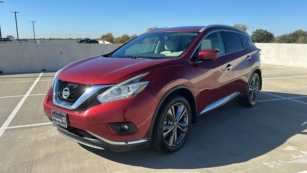 2017 Nissan Murano Platinum Red at Legacy Ford