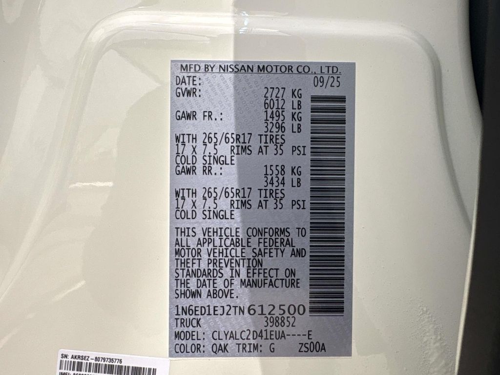 2026 Nissan Frontier