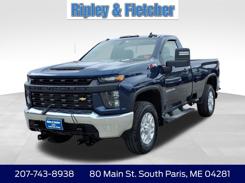 Northsky Blue Metallic 2020 Chevrolet Silverado 3500HD Pickup Truck Automatic