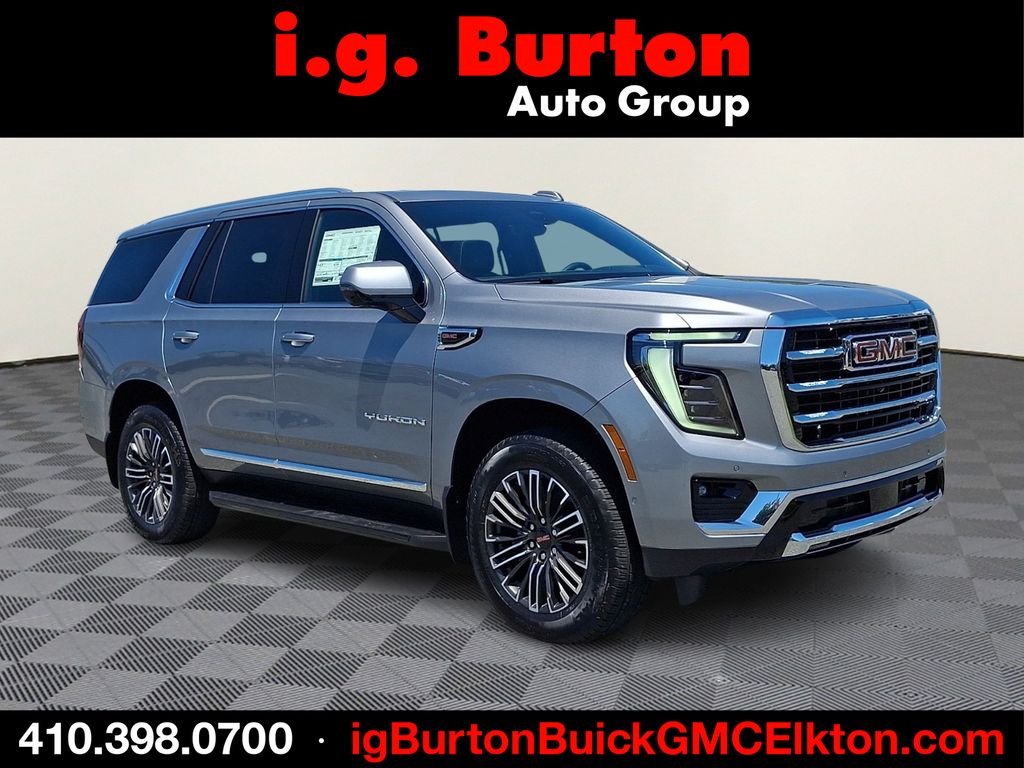 Sterling Metallic 2026 GMC Yukon SUV / Crossover Four-Wheel Drive 