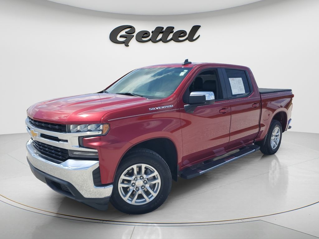 Cajun Red Tintcoat 2019 Chevrolet Silverado 1500 LT Crew Cab RWD Pickup Truck 4X2 8-Speed Automatic