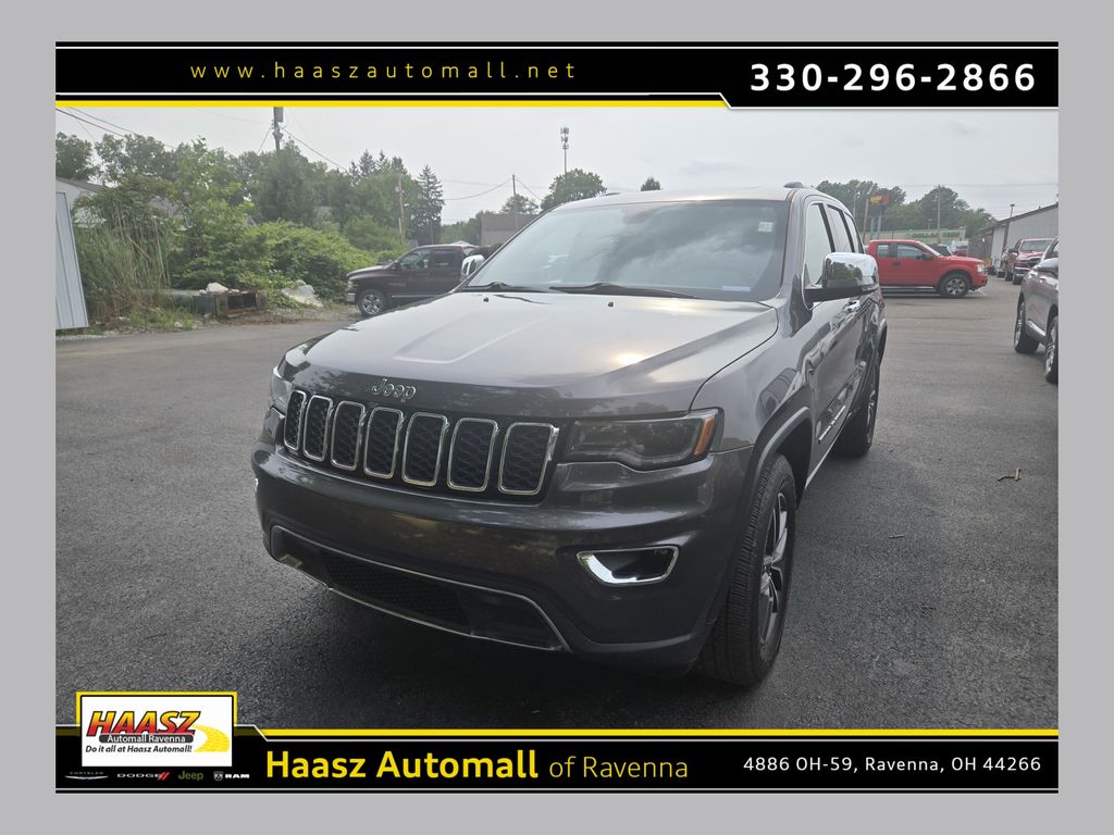 Gray (Granite Crystal Metallic Clearcoat) 2020 Jeep Grand Cherokee SUV / Crossover Four-Wheel Drive 8-Speed Automatic