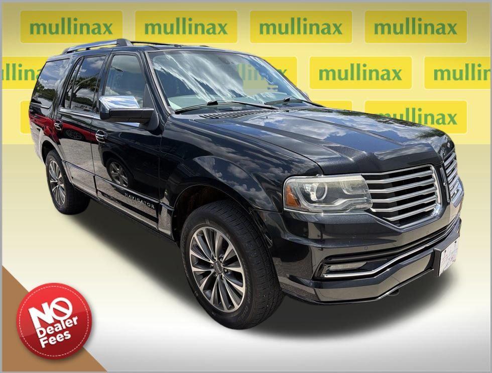Tuxedo Black Metallic 2015 Lincoln Navigator SUV / Crossover 4X2 6-Speed Automatic