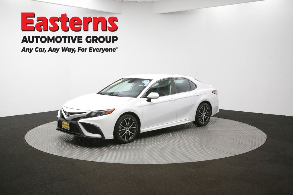 Used 2022 White Toyota SE image 53