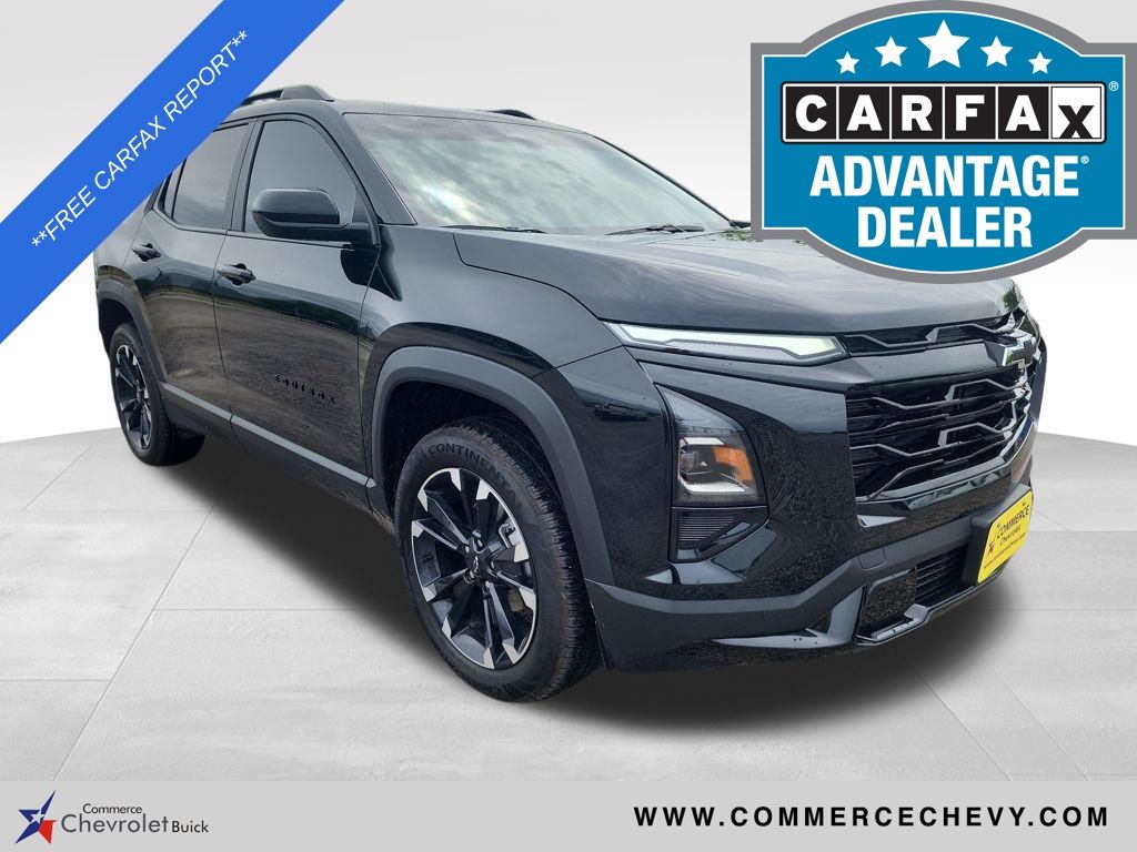 Mosaic Black Metallic 2026 Chevrolet Equinox RS FWD SUV / Crossover Front-Wheel Drive Continuously Variable Transmission