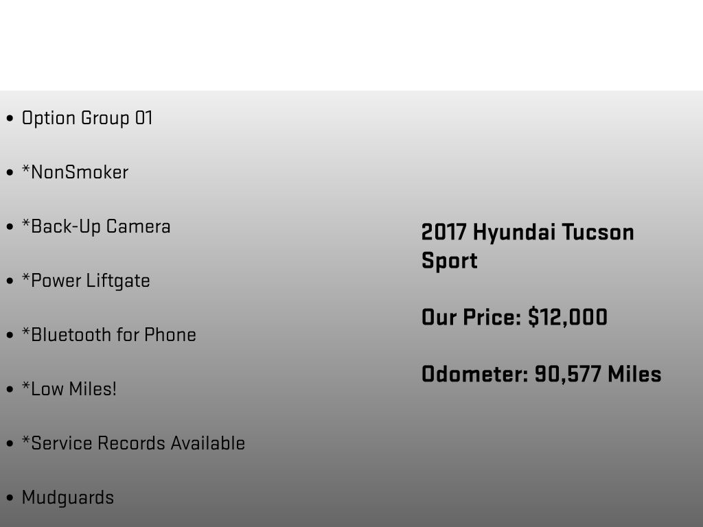 2017 Hyundai Tucson Sport Red at Klick Lewis Buick Chevrolet