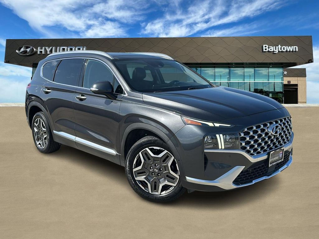 2021 Hyundai Santa Fe Limited Gray at Parkway Family Mazda