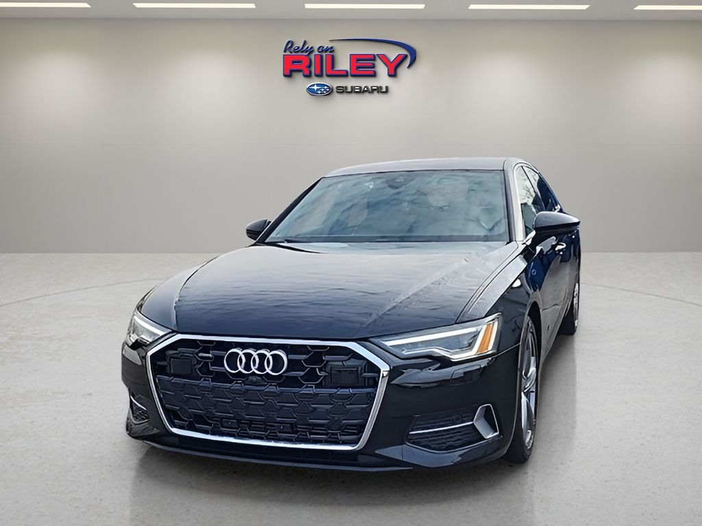 Black 2024 Audi A6 Sedan All-Wheel Drive 7-Speed Automatic