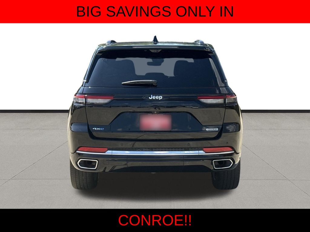 2024 Jeep Grand Cherokee Overland 4xe Black at DeMontrond Gulf Freeway