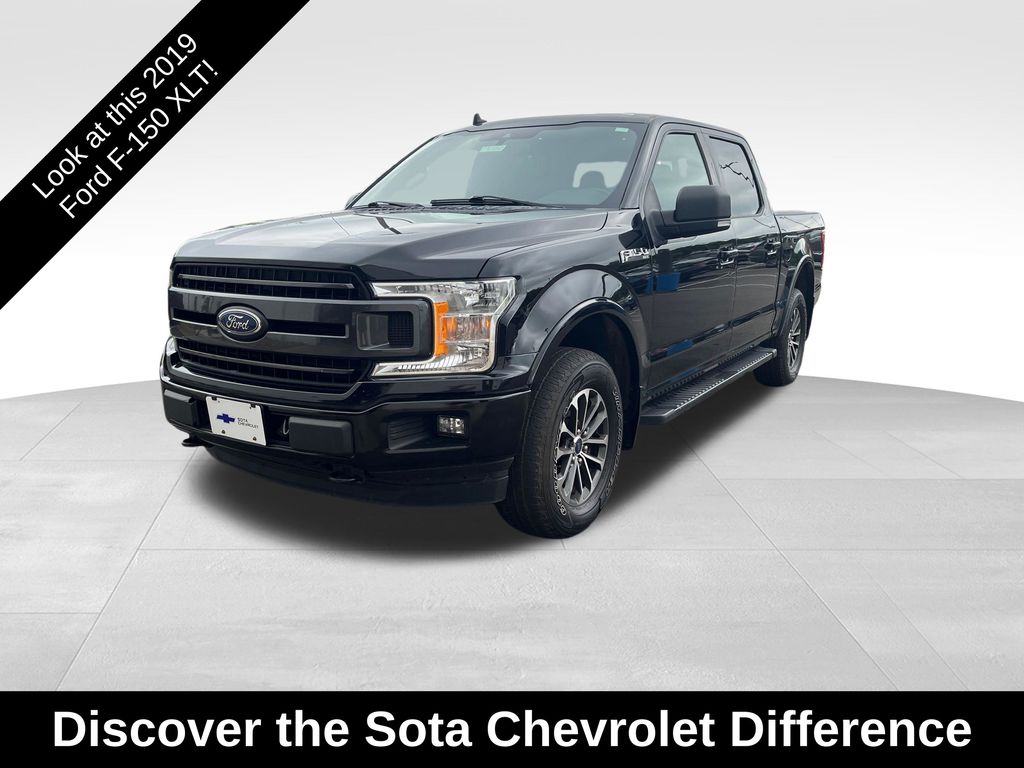 Agate Black Metallic 2019 Ford F-150 Pickup Truck Four-Wheel Drive Automatic