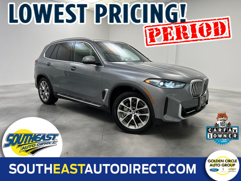 Skyscraper Gray Metallic 2024 BMW X5 SUV / Crossover Rear-Wheel Drive 8-Speed Automatic