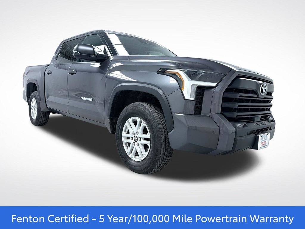 Magnetic Gray Metallic 2023 Toyota Tundra Pickup Truck Four-Wheel Drive Automatic
