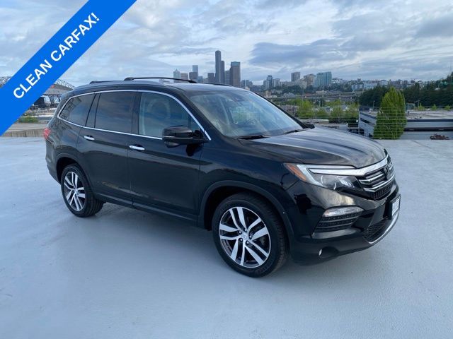 Crystal Black Pearl 2017 Honda Pilot SUV / Crossover All-Wheel Drive 9-Speed Automatic