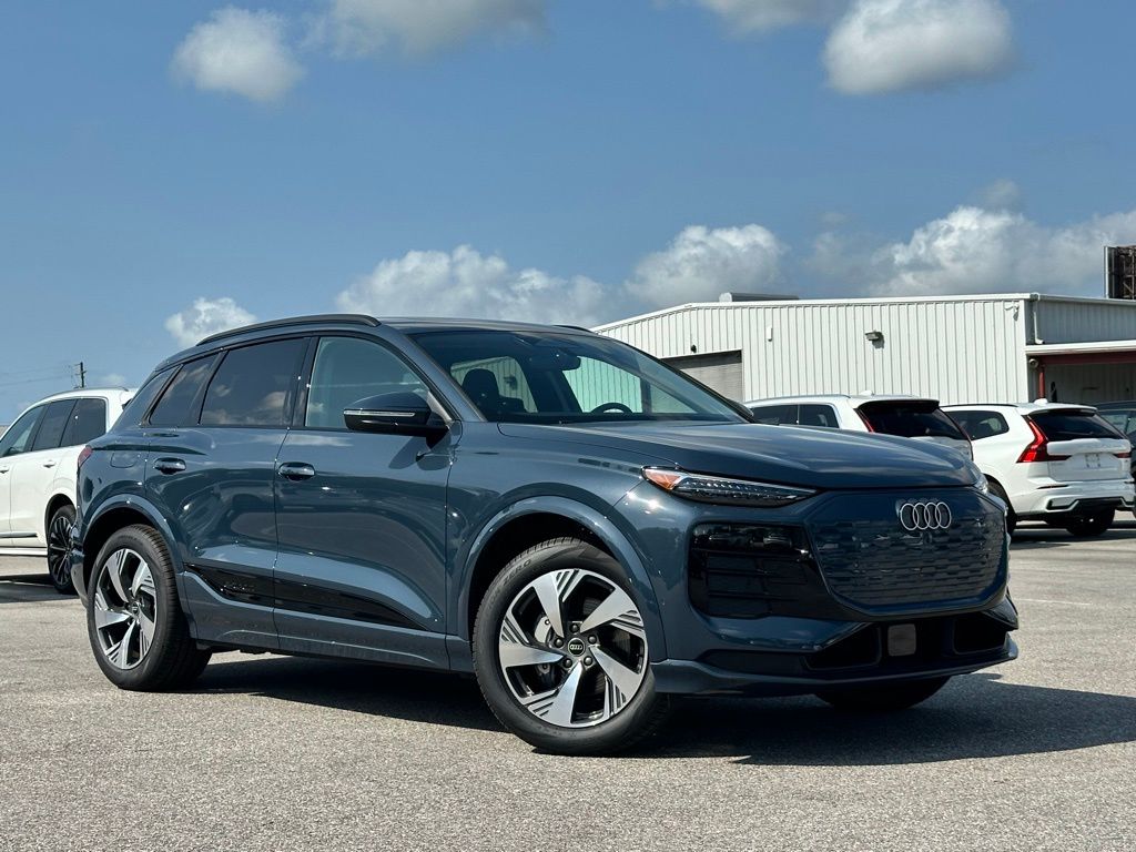 Blue Metallic 2025 Audi Q6 e-tron quattro Premium Plus SUV / Crossover All-Wheel Drive Automatic