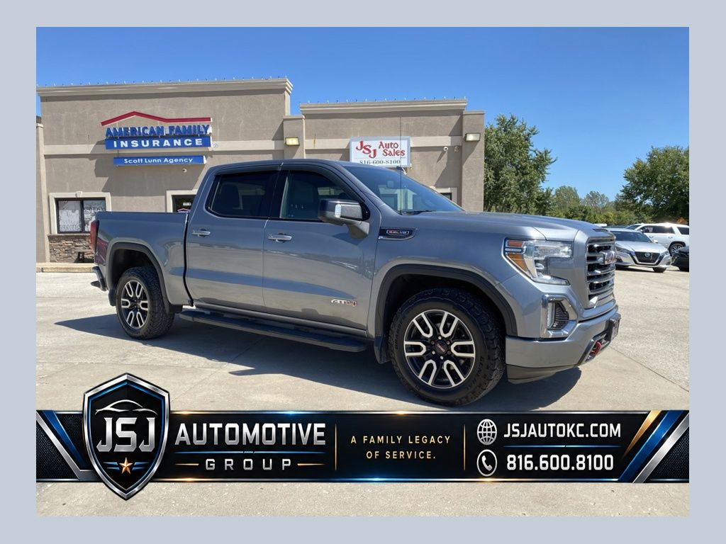 Gray 2019 GMC Sierra 1500 Pickup Truck Four-Wheel Drive Automatic