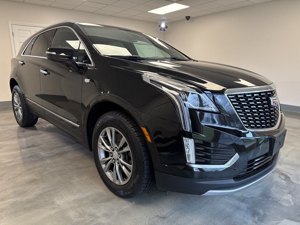 Stellar Black Metallic 2023 Cadillac XT5 Premium Luxury AWD SUV / Crossover Four-Wheel Drive 9-Speed Automatic