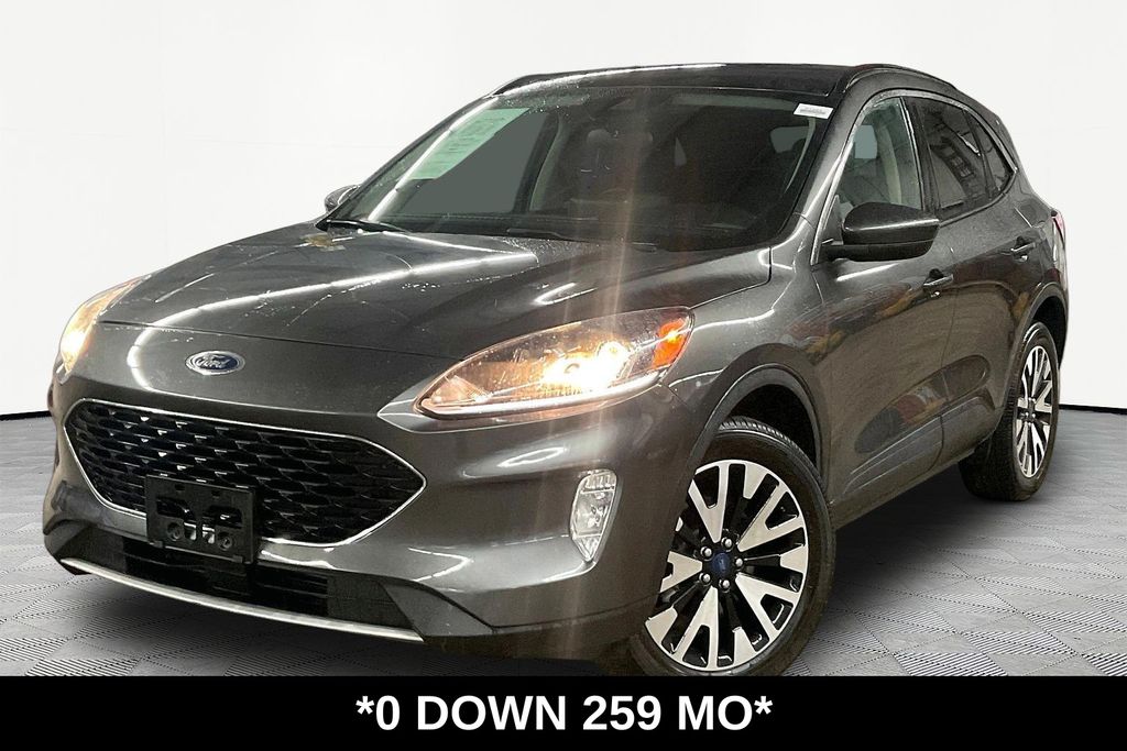 Gray (Magnetic) 2020 Ford Escape SEL AWD SUV / Crossover All-Wheel Drive 8-Speed Automatic