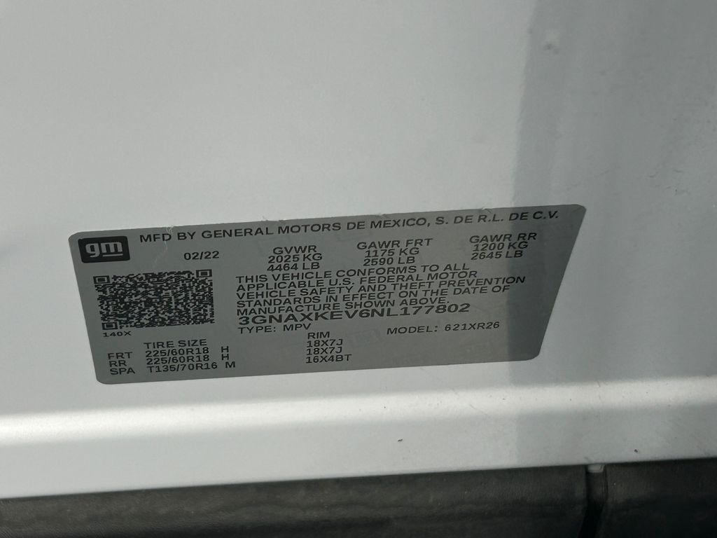 Used 2022 Iridescent Pearl Tricoat Chevrolet LT image 47