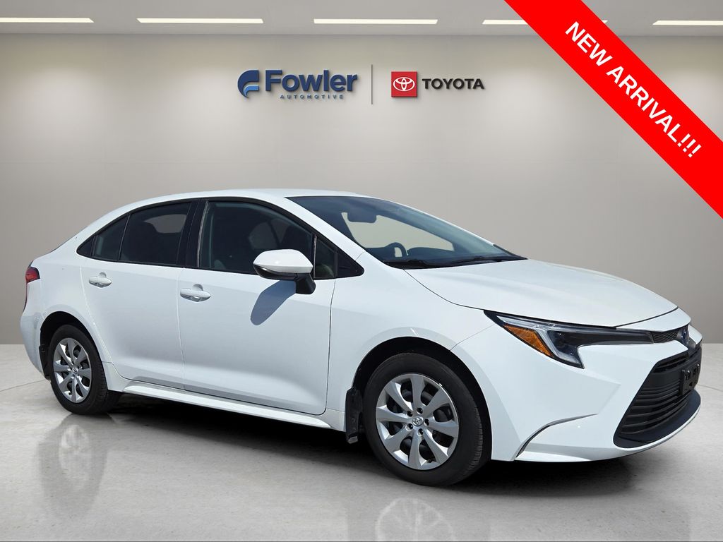 Ice Cap 2024 Toyota Corolla Hybrid LE FWD Sedan Front-Wheel Drive Continuously Variable Transmission