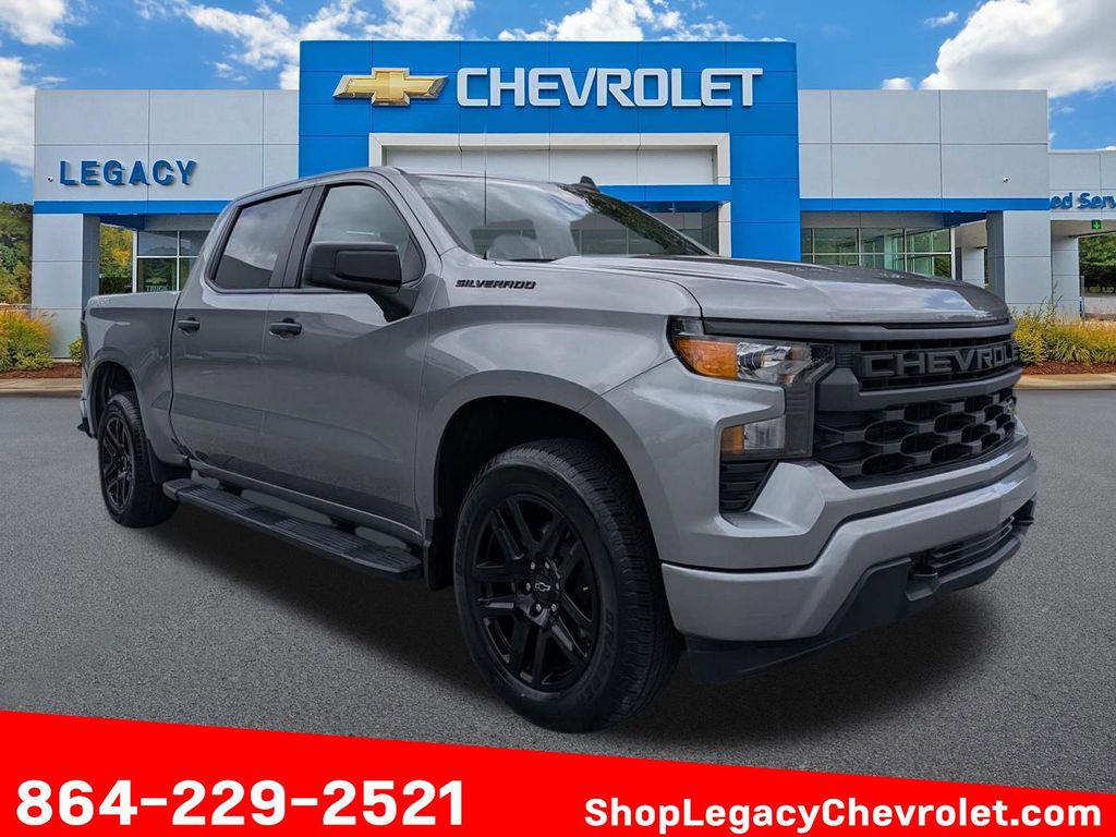 2024 Chevrolet Silverado 1500 Custom Crew Cab 4WD