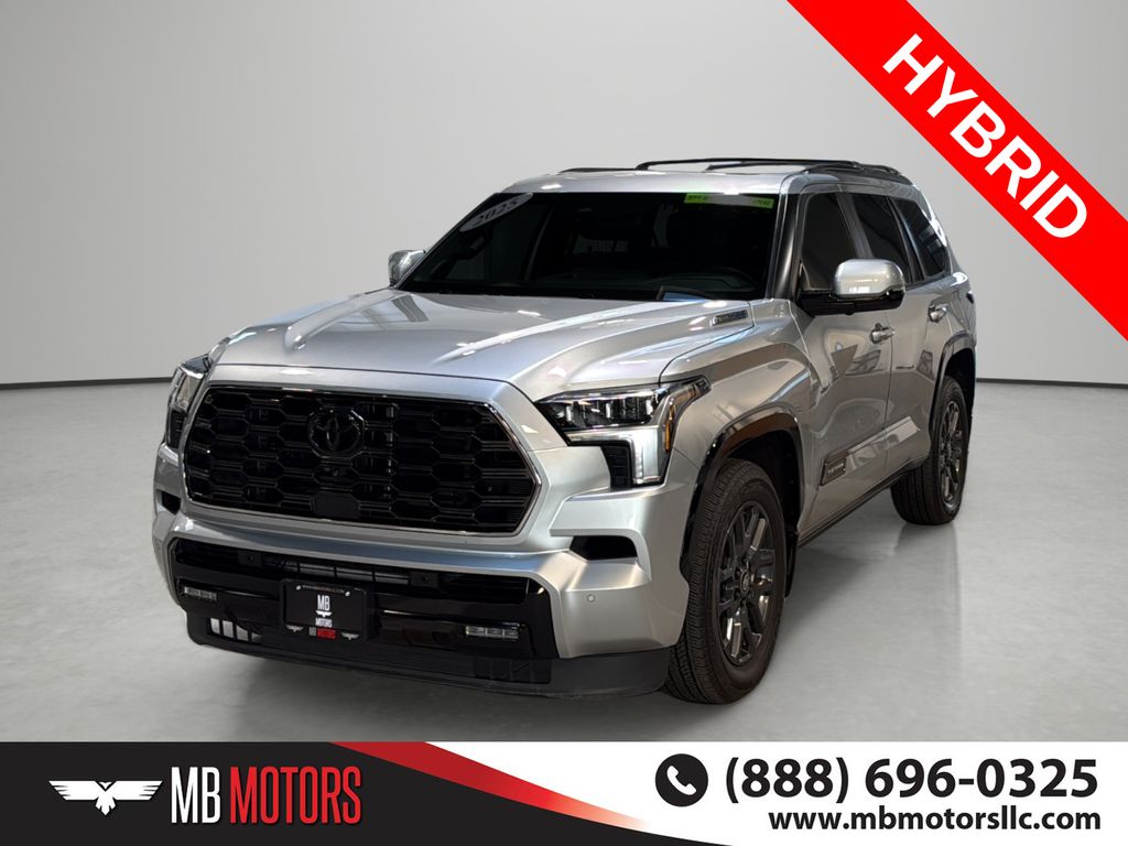 Celestial Silver Metallic 2025 Toyota Sequoia SUV / Crossover Four-Wheel Drive Automatic