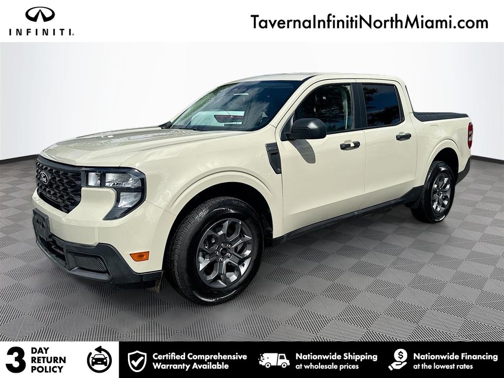 Desert Sand 2025 Ford Maverick XLT SuperCrew AWD Pickup Truck All-Wheel Drive 8-Speed Automatic