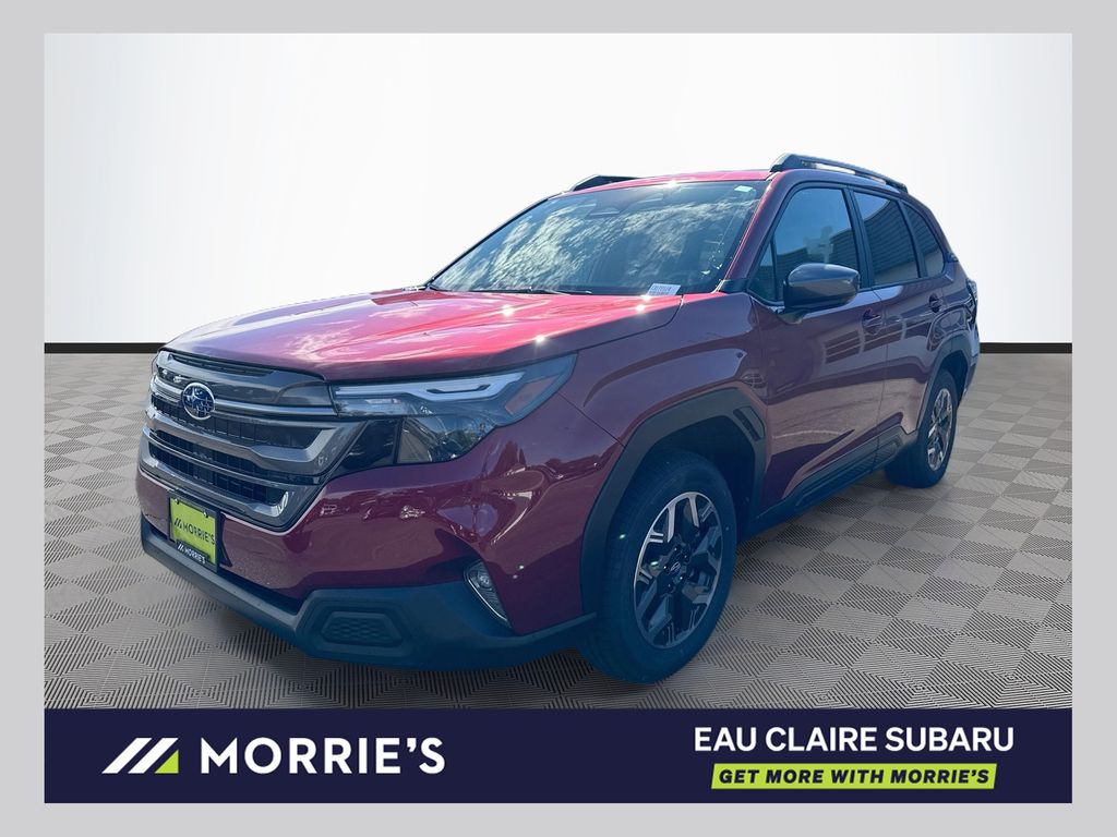 Crimson Red 2026 Subaru Forester SUV / Crossover All-Wheel Drive Continuously Variable Transmission