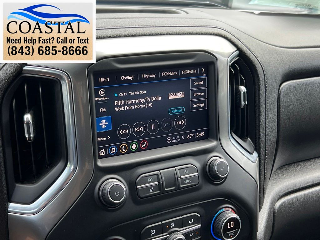 2021 Chevrolet Silverado 1500 LTZ Blue at Bob Mills Chevrolet