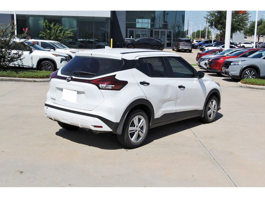 2024 Nissan Kicks S White at Emmons Autoplex