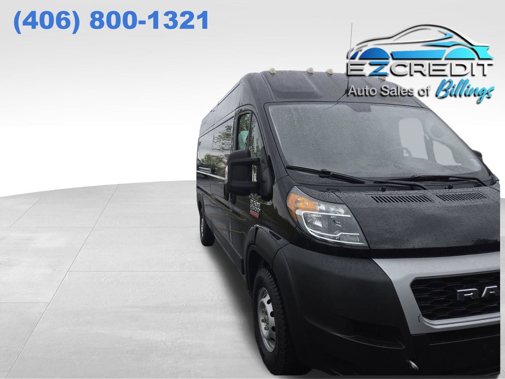 Black Clearcoat 2021 RAM ProMaster 2500 159 High Roof Cargo Van FWD Van Front-Wheel Drive 6-Speed Automatic