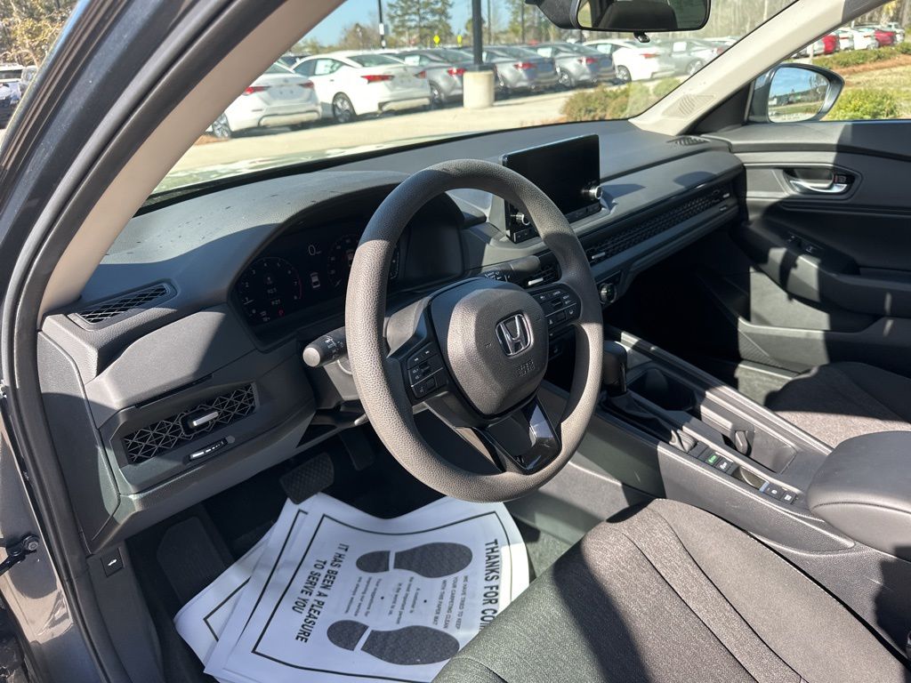 2024 Meteorite Gray Metallic Honda Accord Sedan EX FWD Sedan