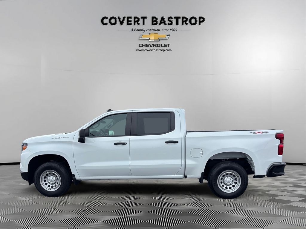 Used Car 2025 Chevrolet Silverado 1500  Crew Pickup 4wd Crew Cab 147 Work Truck Four Wheel Drive For Sale Under $40,000 In Austin, Texas