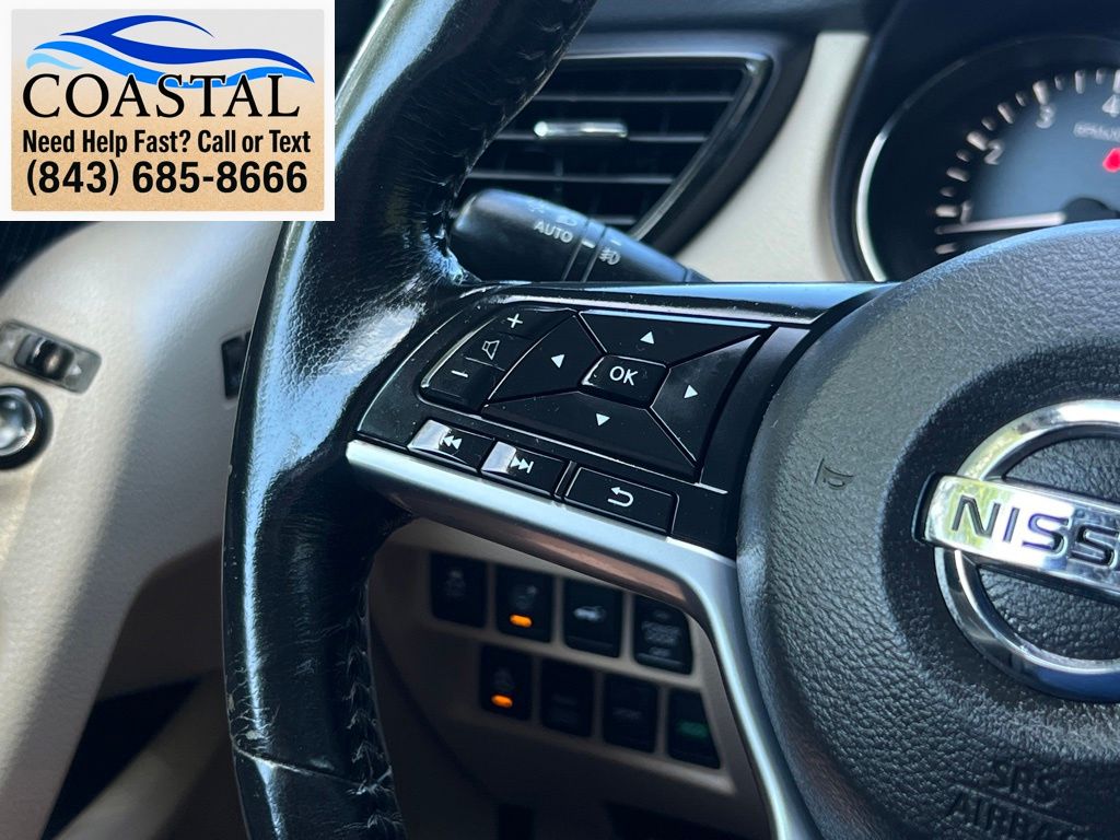 2017 Nissan Rogue SL Red at Coastal Chevrolet Cadillac