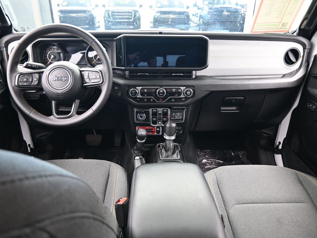 Used 2024 Bright White Clearcoat Jeep Willys image 39